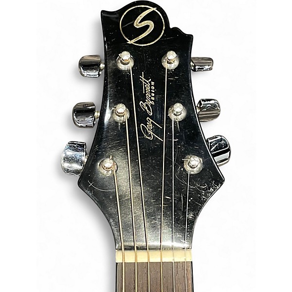 Used Greg Bennett Design by Samick d1ce Natural Acoustic Electric Guitar