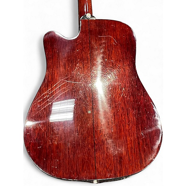 Used Greg Bennett Design by Samick d1ce Natural Acoustic Electric Guitar