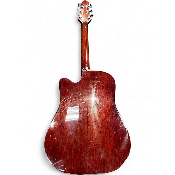 Used Greg Bennett Design by Samick d1ce Natural Acoustic Electric Guitar