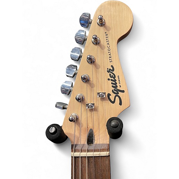 Used Squier Stratocaster Daphne Blue Solid Body Electric Guitar