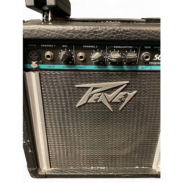 Used Peavey Solo Portable Sound System Battery Powered Amp