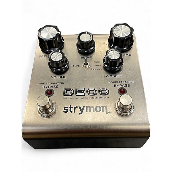 Used Strymon Deco Tape Saturation and Doubletracker Delay Effect Pedal