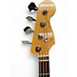 Used Fender  Jazz 4 string Bass Green Electric Bass Guitar