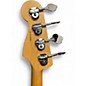 Used Fender  Jazz 4 string Bass Green Electric Bass Guitar