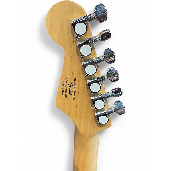 Used Squier Bullet Stratocaster Wine Red Solid Body Electric Guitar