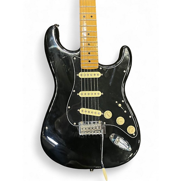 Used Fender 70TH ANNIVERSARY PLAYER IISTRATOCASTER Black Solid Body Electric Guitar