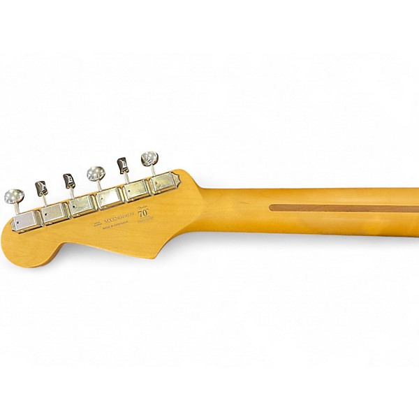 Used Fender 70TH ANNIVERSARY PLAYER IISTRATOCASTER Black Solid Body Electric Guitar