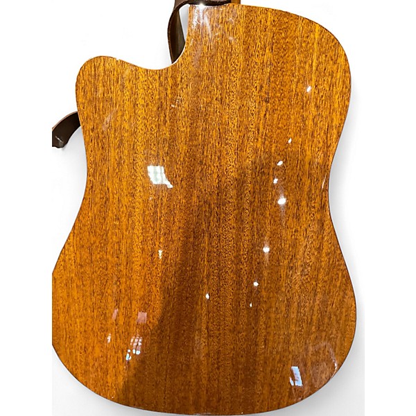 Used Lag Guitars TRAMONTANE T88DCE Natural Acoustic Electric Guitar