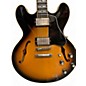 Used Gibson ES345 VINTAGE BURST Hollow Body Electric Guitar