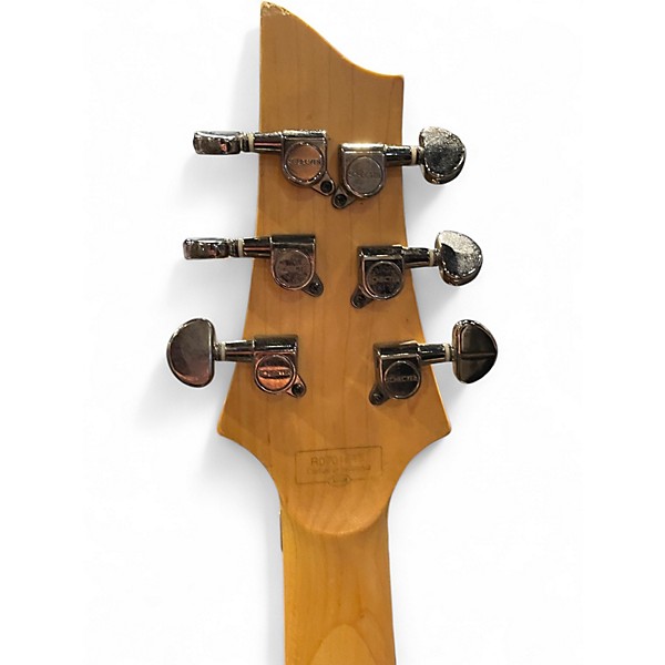 Used Schecter Guitar Research Diamond Series FR White Solid Body Electric Guitar