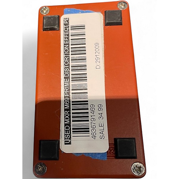 Used MXR M69 Prime Distortion Effect Pedal