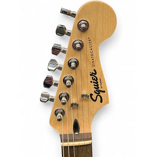 Used Squier Standard Stratocaster Seafoam Green Solid Body Electric Guitar