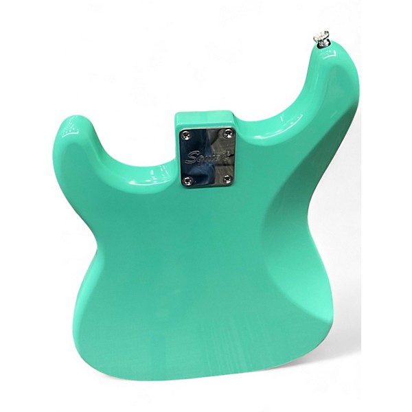Used Squier Standard Stratocaster Seafoam Green Solid Body Electric Guitar