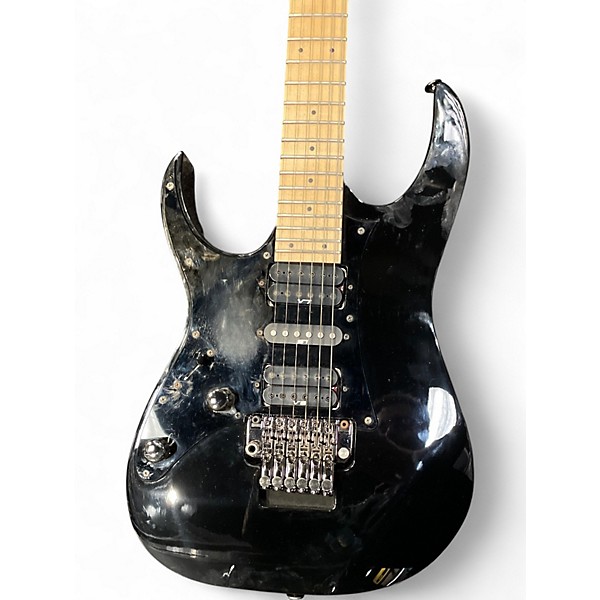 Used 2009 Ibanez RG1550MZL PRESTIGE Black Electric Guitar