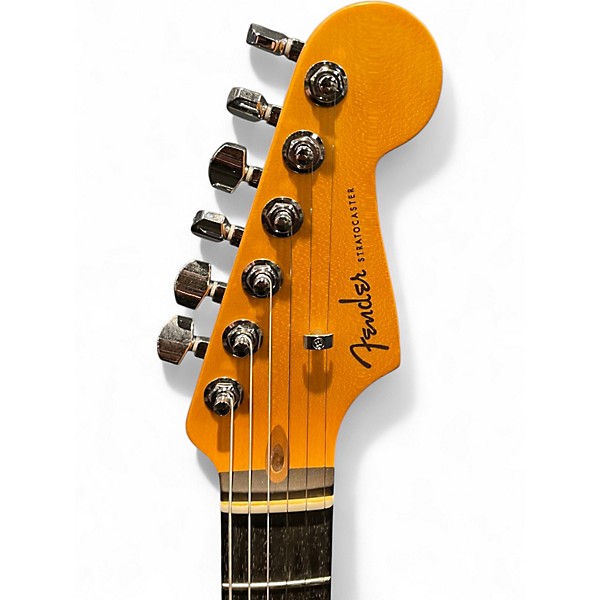 Used Fender American Ultra II Stratocaster Noble Blue Solid Body Electric Guitar