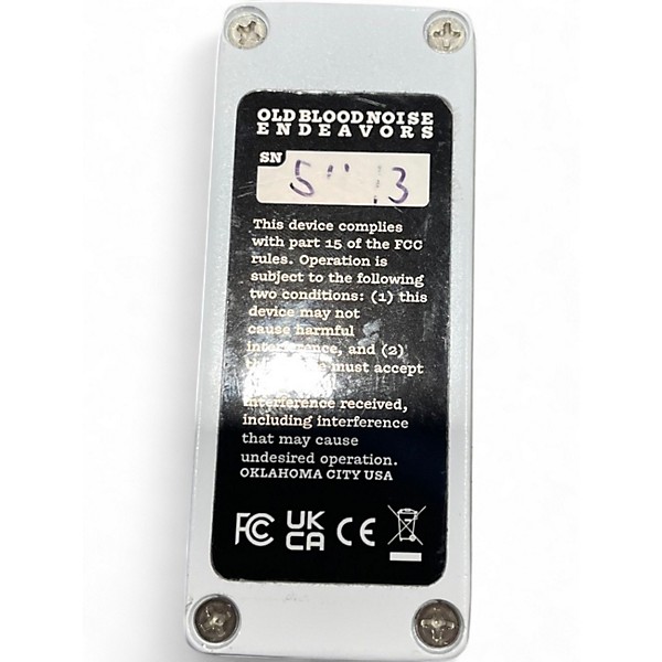 Used Old Blood Noise Endeavors Expression Slider Pedal