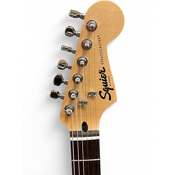 Used Squier Affinity Stratocaster Tobacco Sunburst Solid Body Electric Guitar