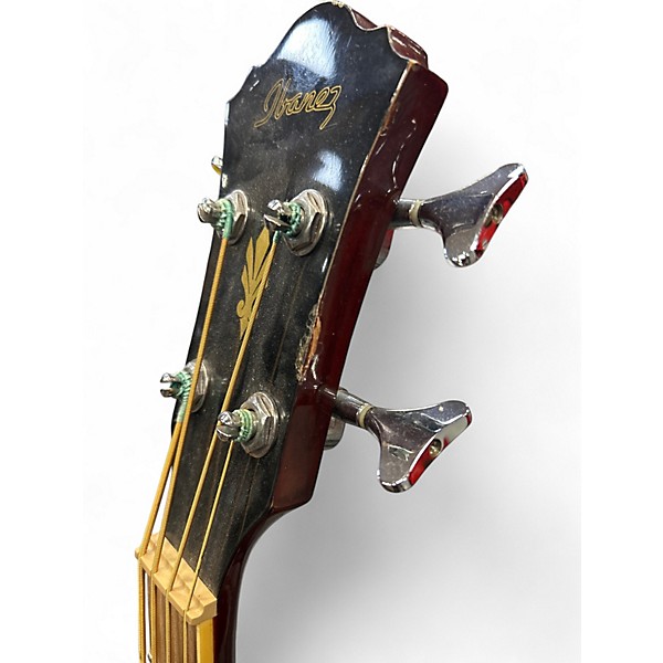 Used Ibanez AEB5E Natural Acoustic Bass Guitar