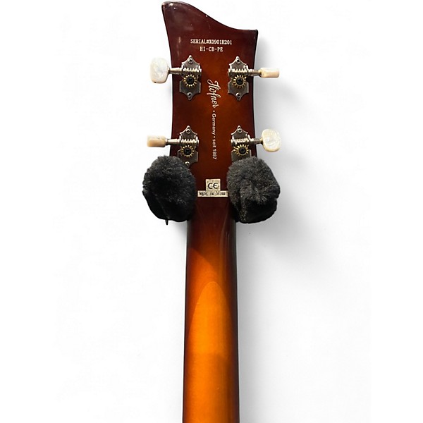 Used Hofner Ignition Club 2 Color Sunburst Electric Bass Guitar