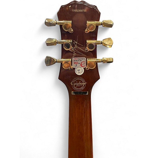 Used Epiphone RD Artisian Lee Malia Natural Solid Body Electric Guitar