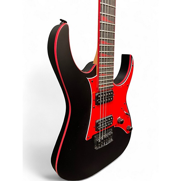 Used Ibanez GRG31DX Flat Black Solid Body Electric Guitar