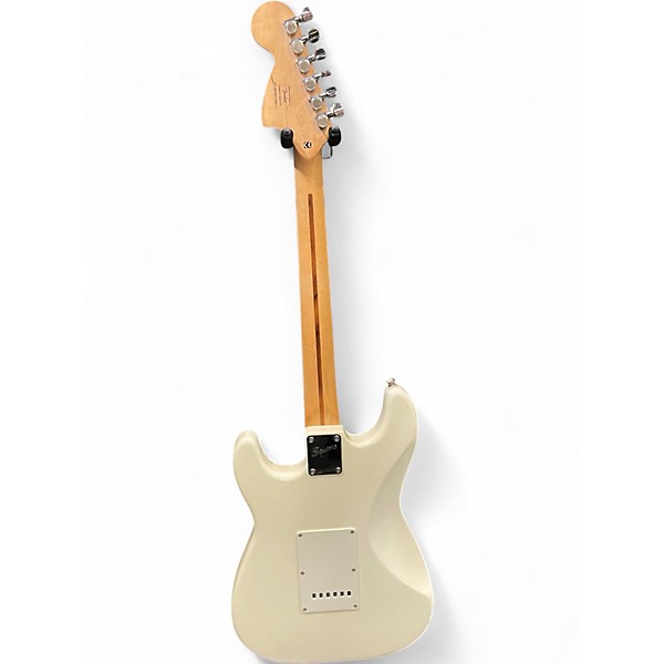 Used Squier Affinity Series Starcaster Olympic White Hollow Body Electric Guitar