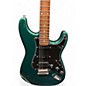 Used Squier Standard Stratocaster Sherwood Green Metallic Solid Body Electric Guitar