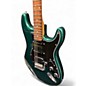 Used Squier Standard Stratocaster Sherwood Green Metallic Solid Body Electric Guitar