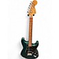 Used Squier Standard Stratocaster Sherwood Green Metallic Solid Body Electric Guitar