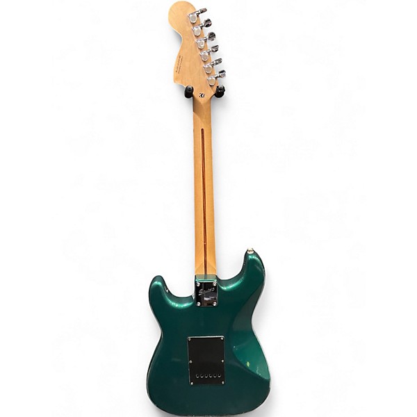 Used Squier Standard Stratocaster Sherwood Green Metallic Solid Body Electric Guitar