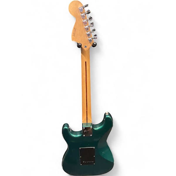 Used Squier Standard Stratocaster Sherwood Green Metallic Solid Body Electric Guitar