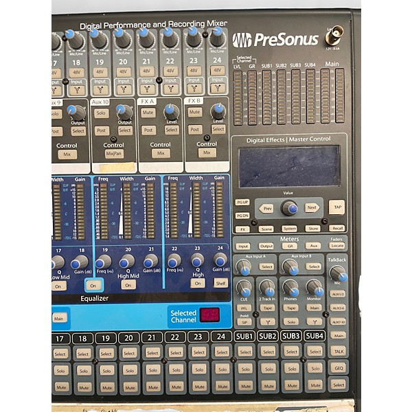 Used PreSonus Studio Live 24.4.2 Digital Mixer