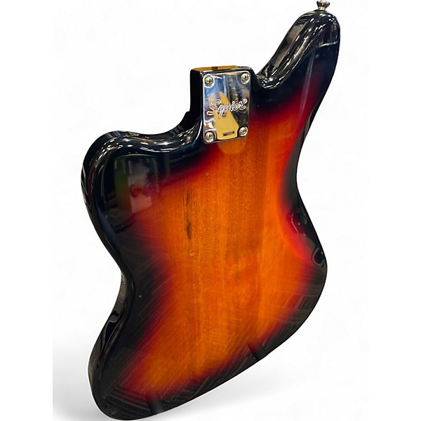 Used Squier Vintage Modified Jaguar Sunburst Solid Body Electric Guitar
