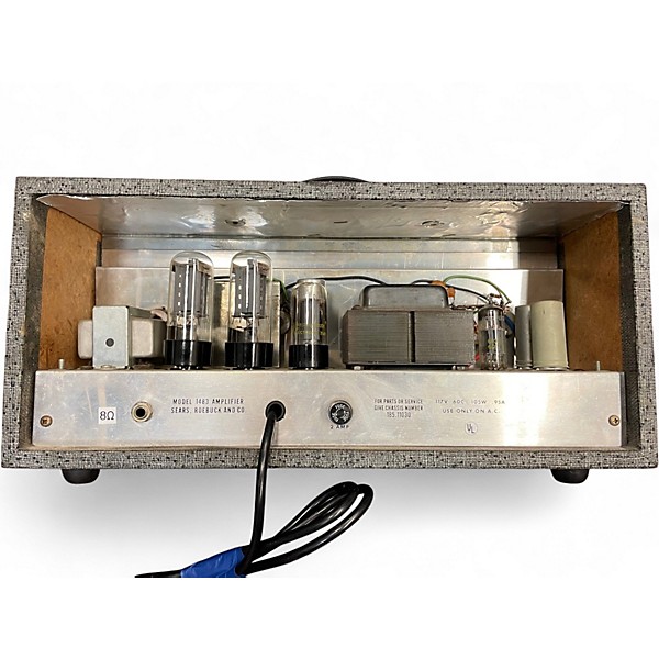 Vintage 1960s Silvertone Model 1483 Tube Guitar Amp Head