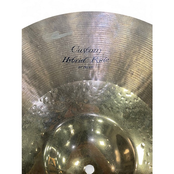 Used Zildjian 20in K Custom Hybrid Ride Cymbal