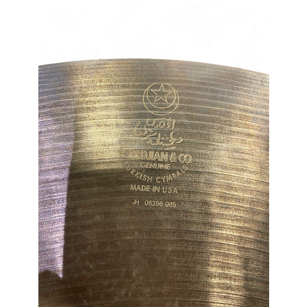 Used Zildjian 20in K Custom Hybrid Ride Cymbal