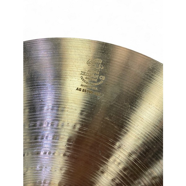 Used Zildjian 16in A Series Medium Thin Crash Cymbal
