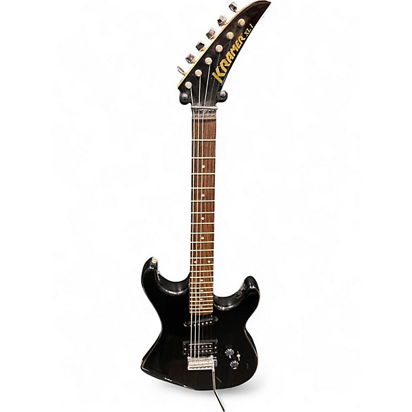 Used Kramer XL1 Black Solid Body Electric Guitar