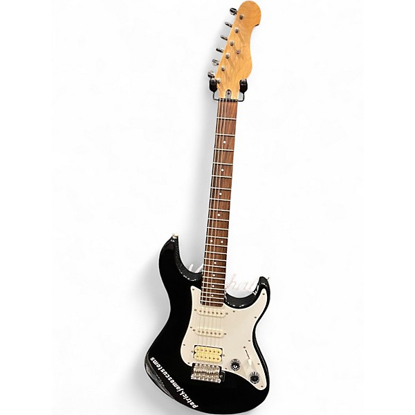 Used Miscellaneous Partscaster S Style black Solid Body Electric Guitar