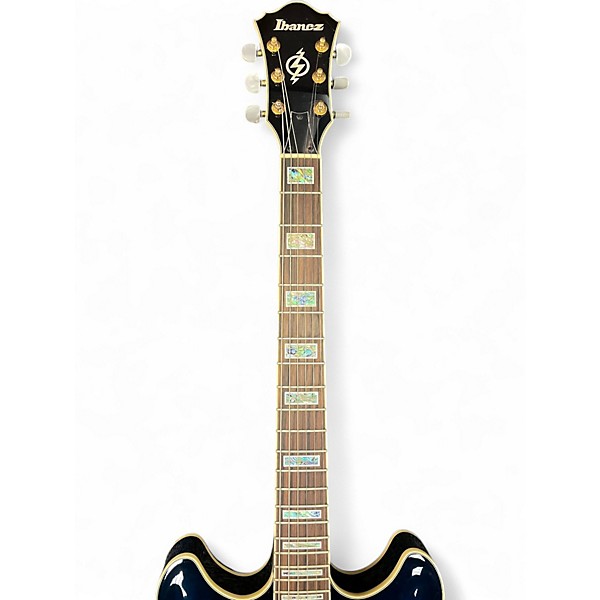 Used Ibanez AS93 BLS Trans Blue Hollow Body Electric Guitar