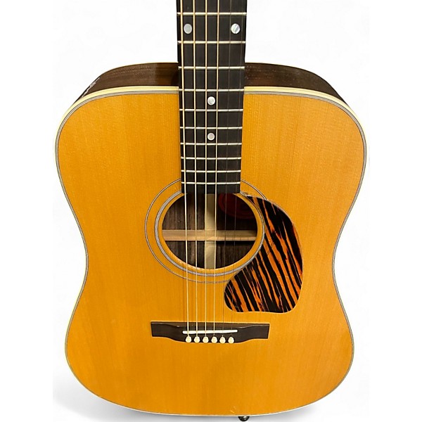 Vintage 1995 Gibson J-60 Natural Acoustic Electric Guitar