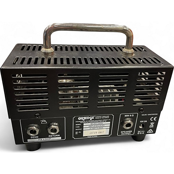 Used Orange Amplifiers Micro Dark 20W Tube Guitar Amp Head