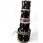 Used Royce 5 Piece SHELL PACK Black Drum Kit thumbnail