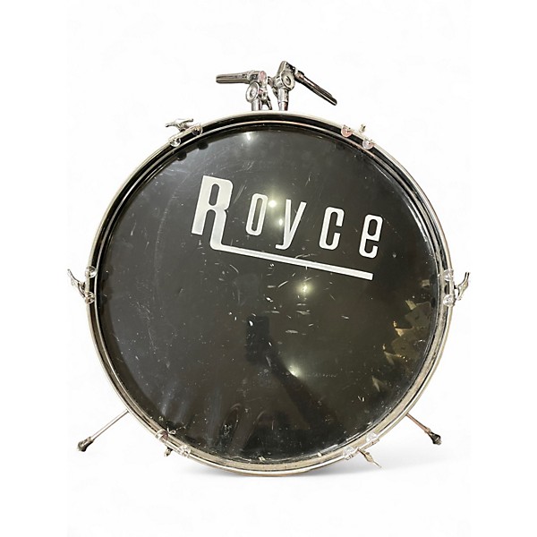Used Royce 5 Piece SHELL PACK Black Drum Kit