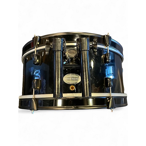 Used Pearl 5 Piece rhythm traveler Black Drum Kit