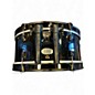 Used Pearl 5 Piece rhythm traveler Black Drum Kit
