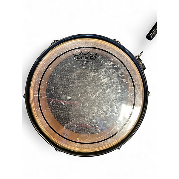 Used Pearl 5 Piece rhythm traveler Black Drum Kit