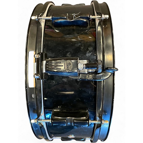 Used Pearl 5 Piece rhythm traveler Black Drum Kit