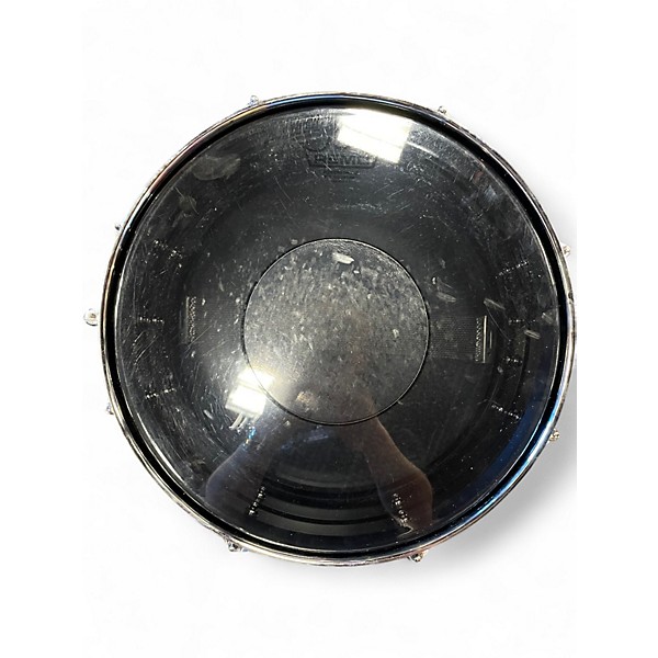 Used Pearl 14in genuine steel shell black Drum