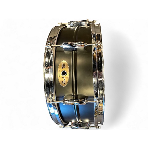 Used Pearl 14in genuine steel shell black Drum